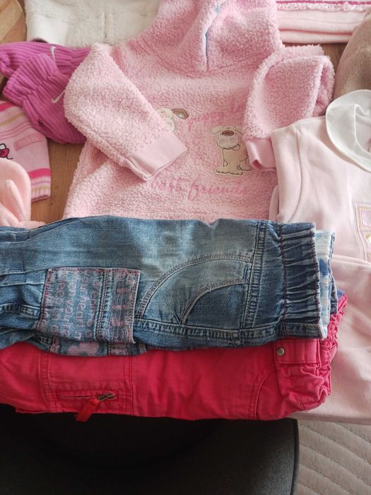 Детски дрехи за момиче лот 6-12 м