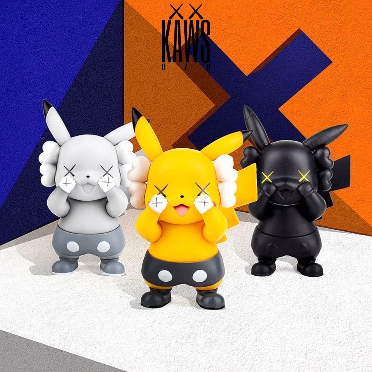 Pikachu игрушки KAWS