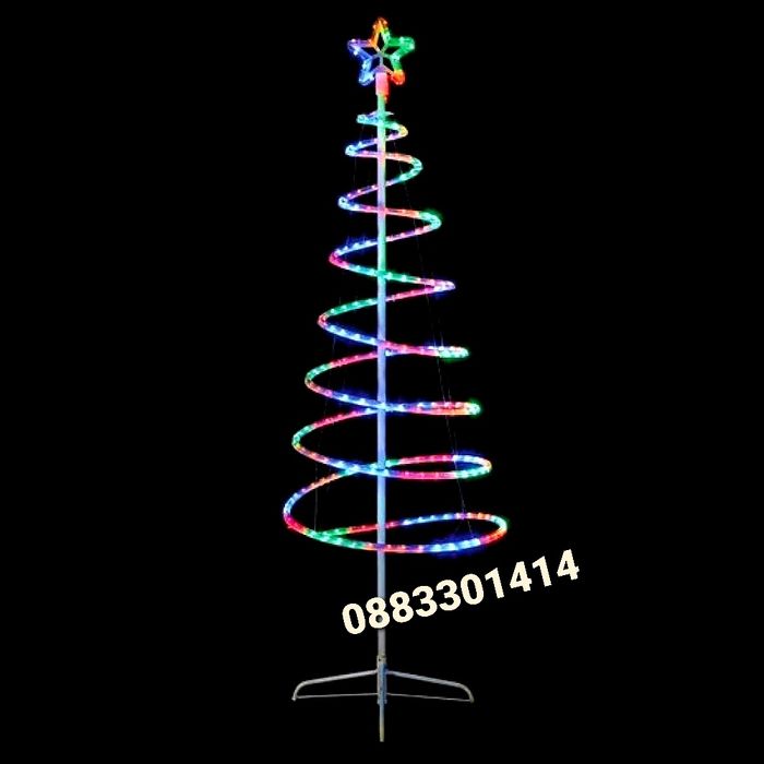 Светещ Коледен маркуч 10 метра Водоустойчив