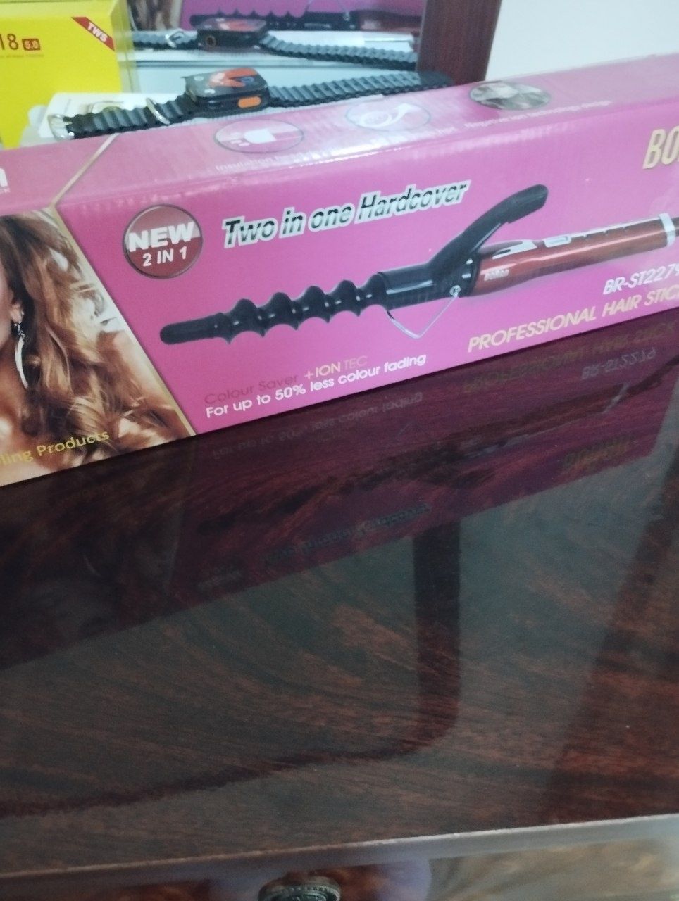 Плойка  Soch uchun.BORAN  2in 1  professional hair stick идеально  80-