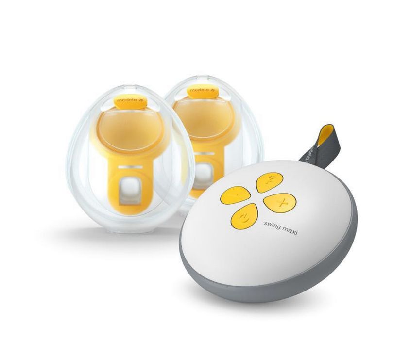 Двуфазна електрическа двойна помпа Medela Swing Maxi Hands-Free
