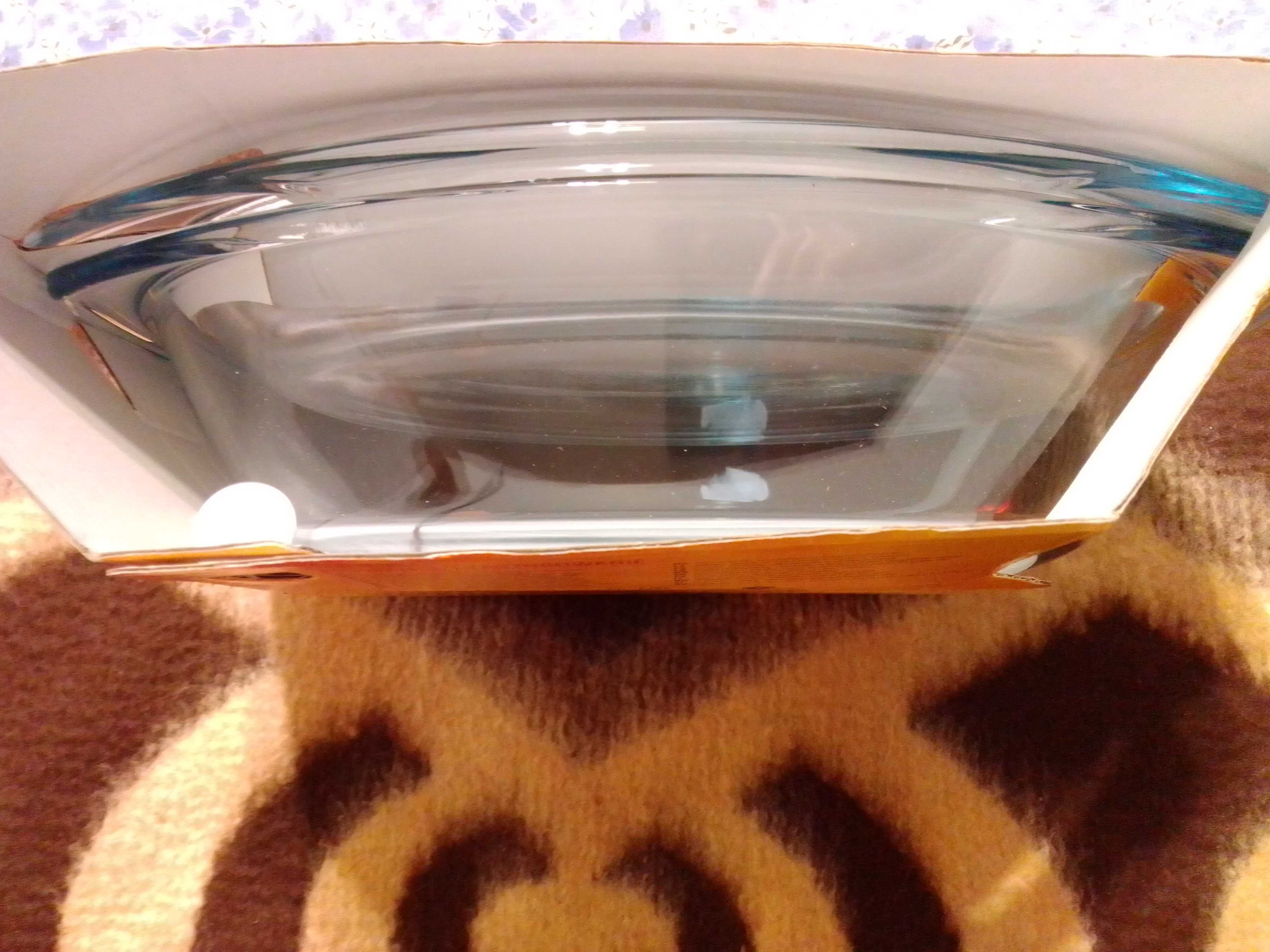 Огнеопорна стъклена купа за печене