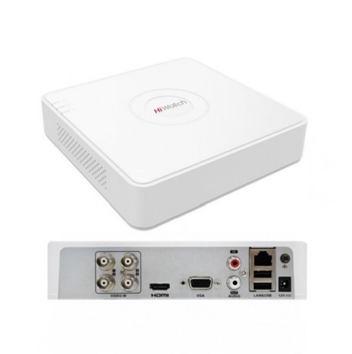 Видеорегистратор HiWatch HDVR (гибридный) цифровой DS-H104G