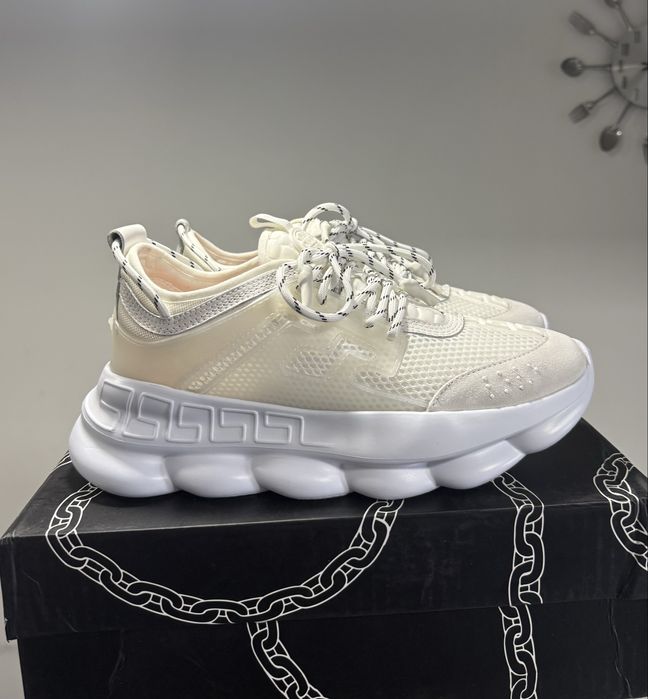 Versace Chain Reaction White