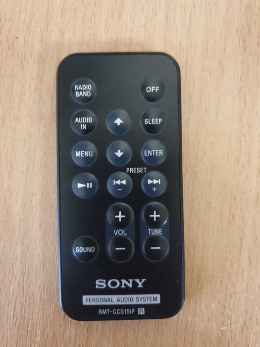 Telecomanda originala Sony RMTCCS15ip ICF-DS15IPN ICFCS15IP ICFDS15IPN