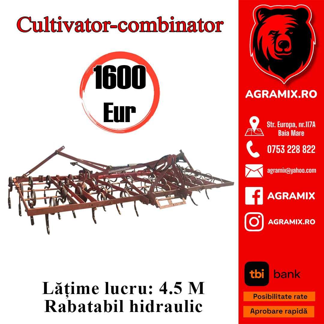 Cultivator combinator latime lucru 4.5 m Agramix