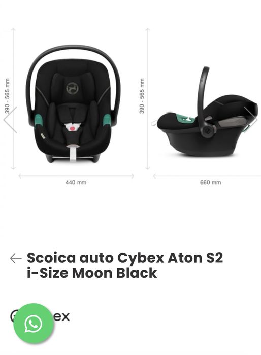 Scoica Cybex Aton S2