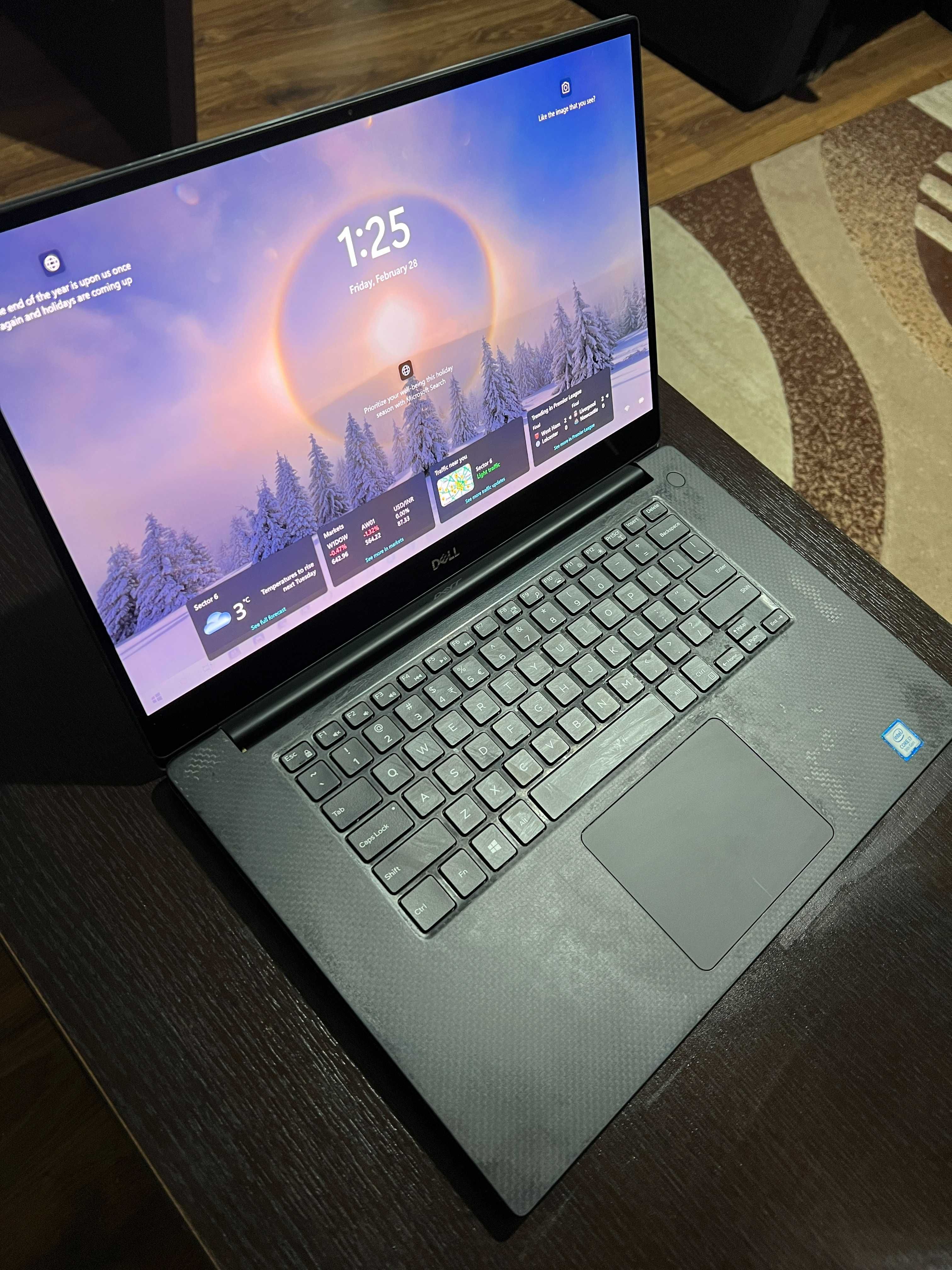 Laptop Dell XPS 15.6" 7590 i7 4K UHD OLED 16GB DDR4 512GB SSD GTX 1650