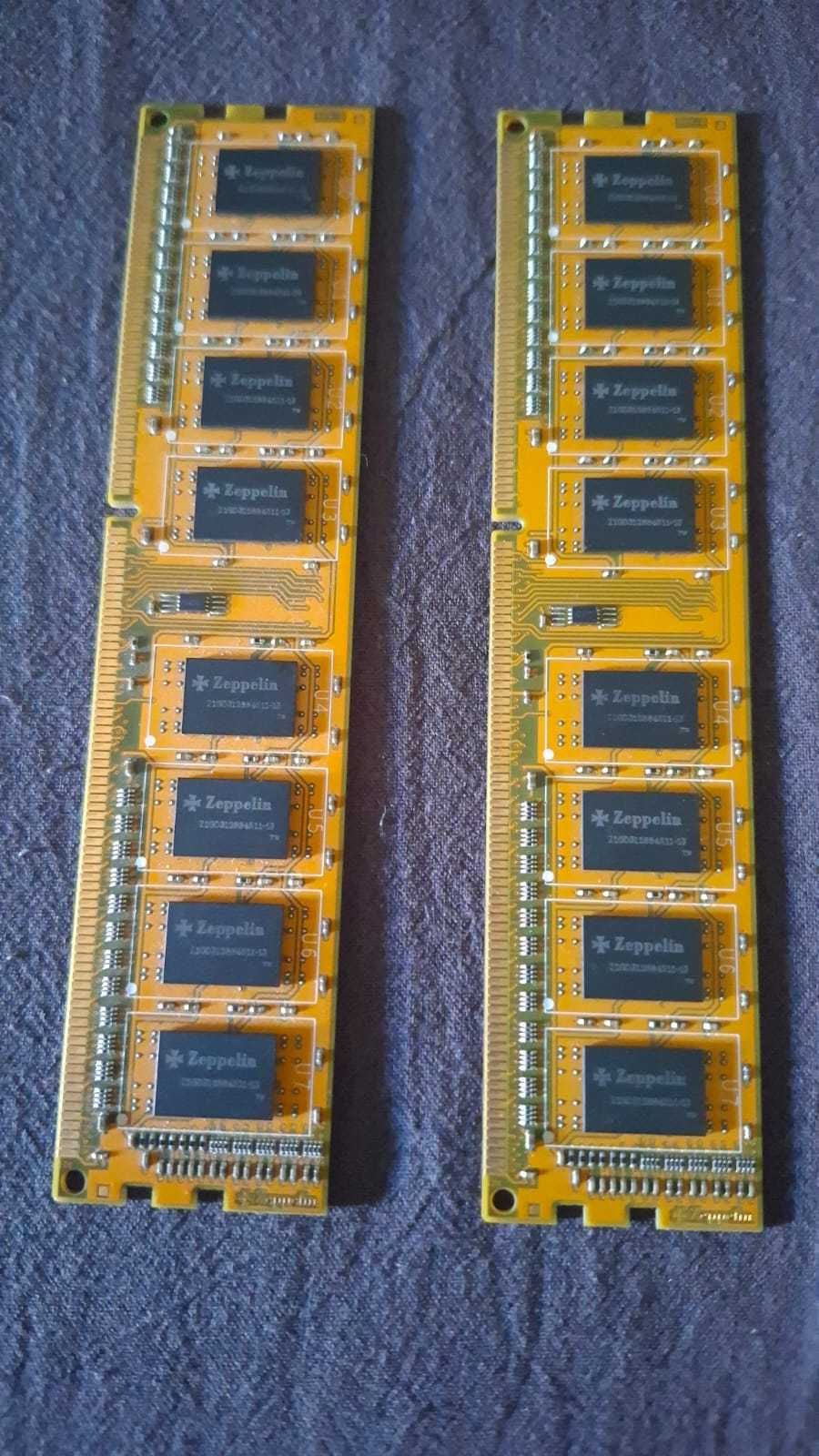 ОЗУ DDR3 2шт. по 1гб