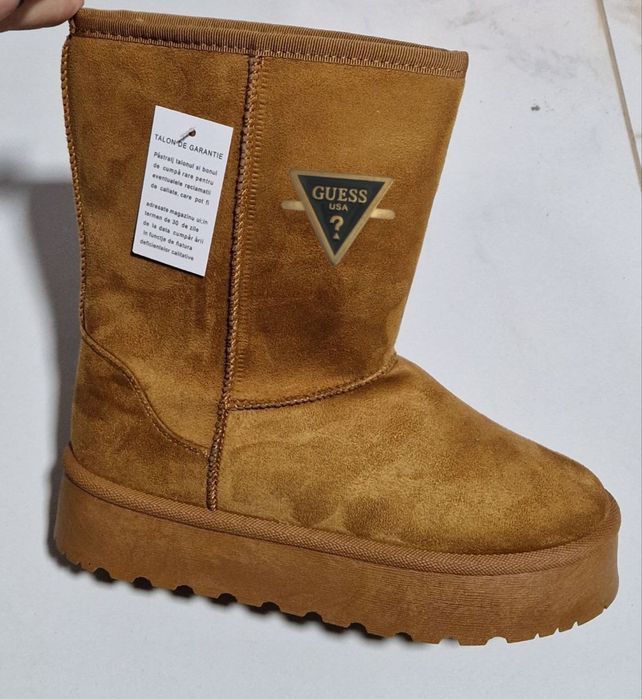 Ugg îmblănite piele întoarsă