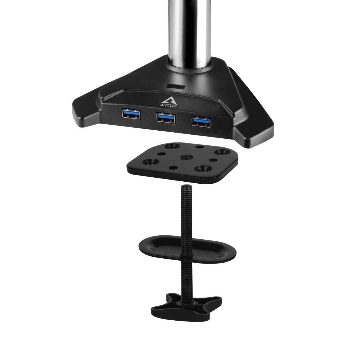 Arctic Стойка за монитор Mount Dual Monitor 4xUSB3.0 - Z2 3D - Gen3