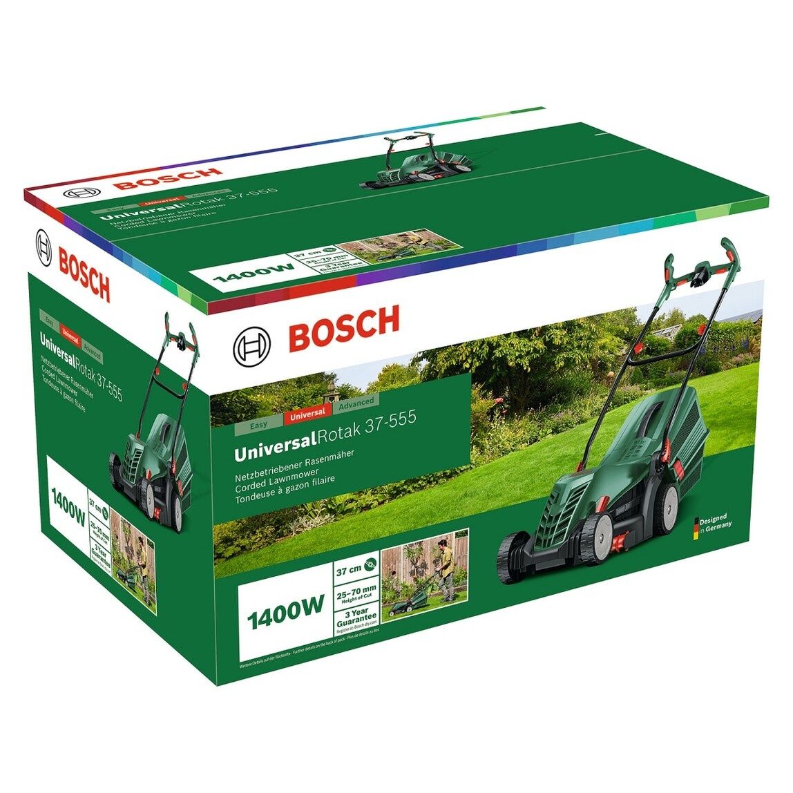 Электрическая газонокосилка Bosch UniversalRotak 37-555