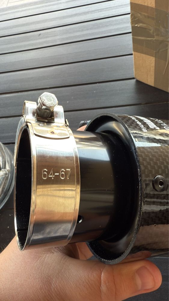 Tipsuri Akrapovic Carbon