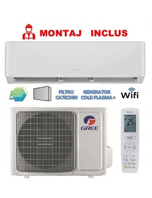 Aer condiționat Gree Pulsar 18000 btu , montaj și wi-fi inclus !