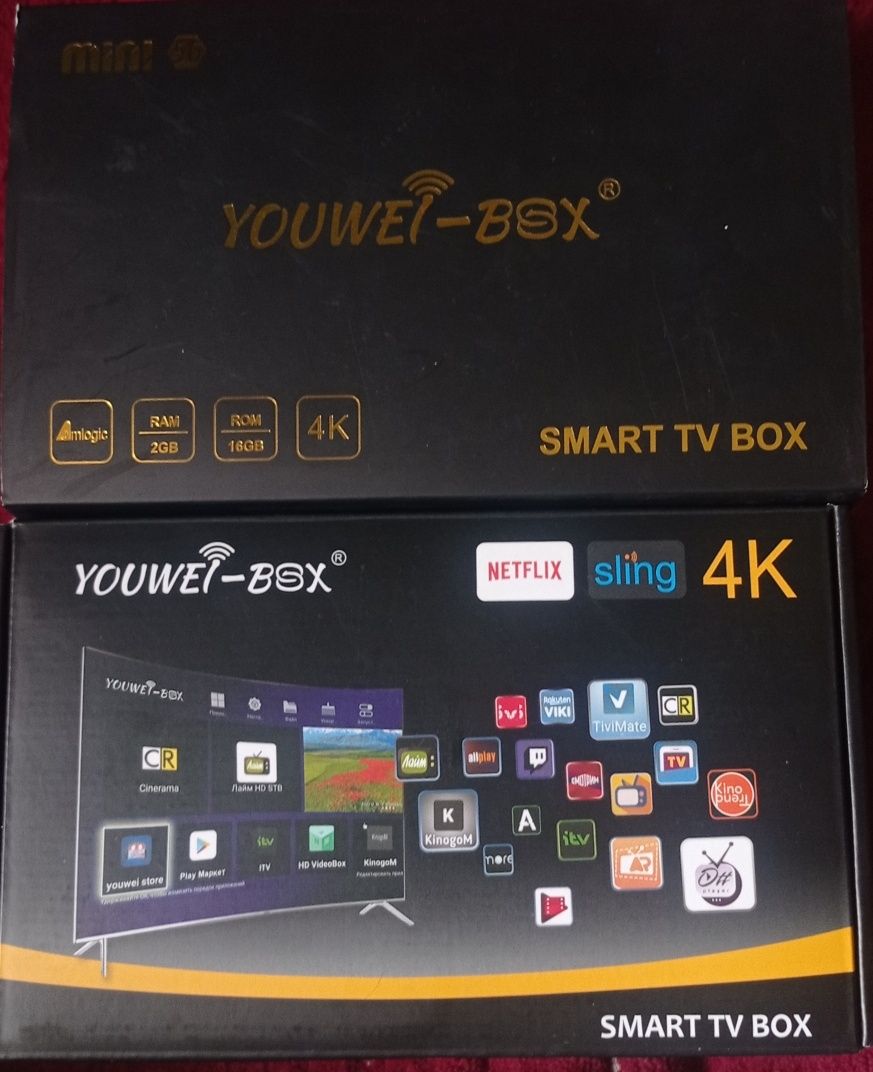 SMART TV BOX youwet box 5 G