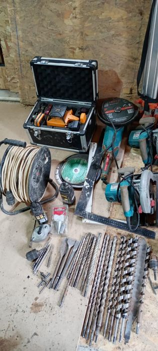 Vând Laser,circulare, ,burghiuri