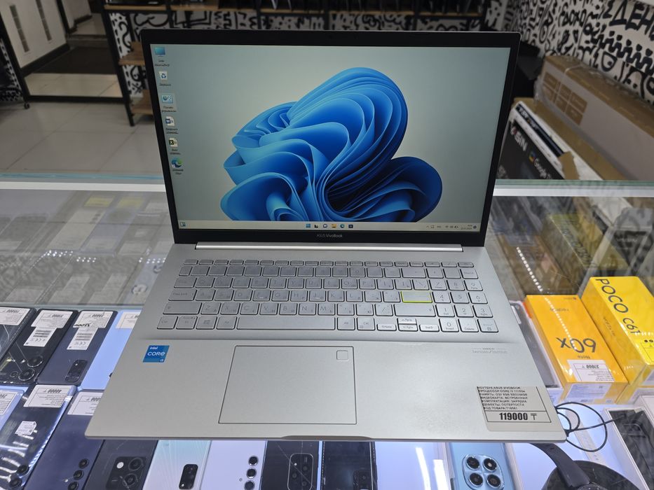 Asus VivoBook core i3 1115g4 озу 8gb ssd256gb рассрочка Реал ломбард