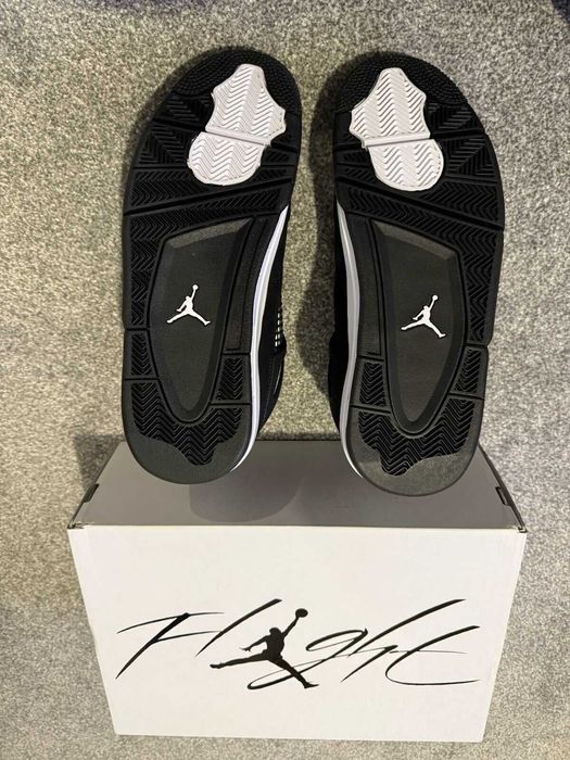 #STOC NOU# Nike Air Jordan 4 White Thunder - LIVRARE VERIFICARE -