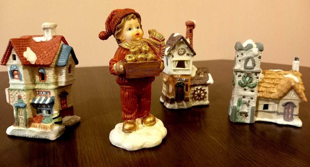 Красиви декоративни керамични фигурки, захарница - за подаръци