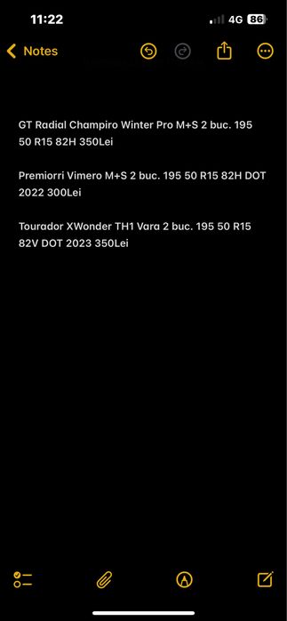 Vand Anvelope 195 50 R15