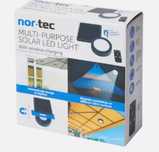 Lampă solară nor-tech  cu magnet senzor de lumina  pentru balcon garaj