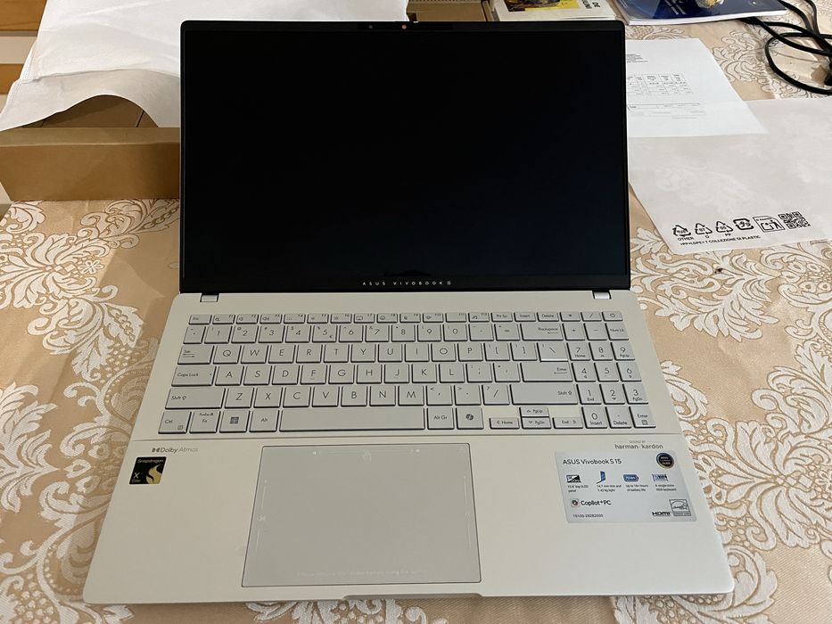 Laptop ASUS Vivobook S 15 OLED S 5507QA-MA064X, Qualcomm Snapdragon X1