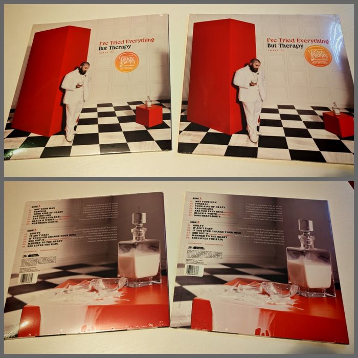 Vinyl/Vinil Teddy Swims Everything But Therapy LIMITED Sunset /Sunrise