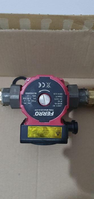Pompa de recirculare apa calda Ferro 25-6/130MM GPA II