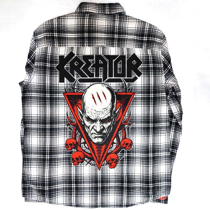 Kreator - Upcycle Flannel,Риза - Размер L