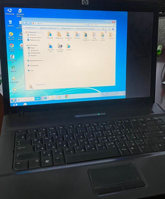 ноутбук HP Compaq 550