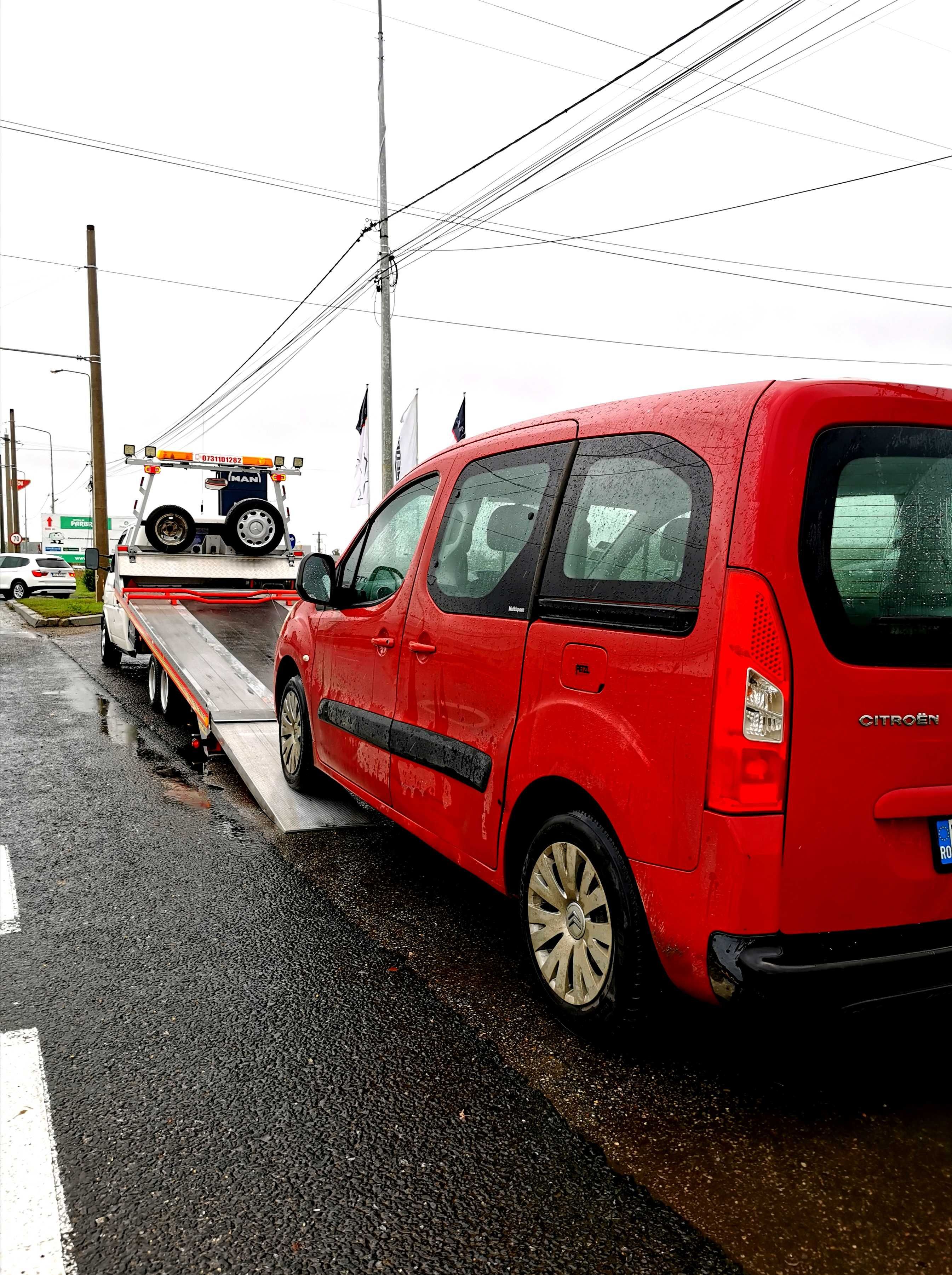 Tractari Auto Timișoara Autostrada A1, Ungaria,Austria,Slep Platforma