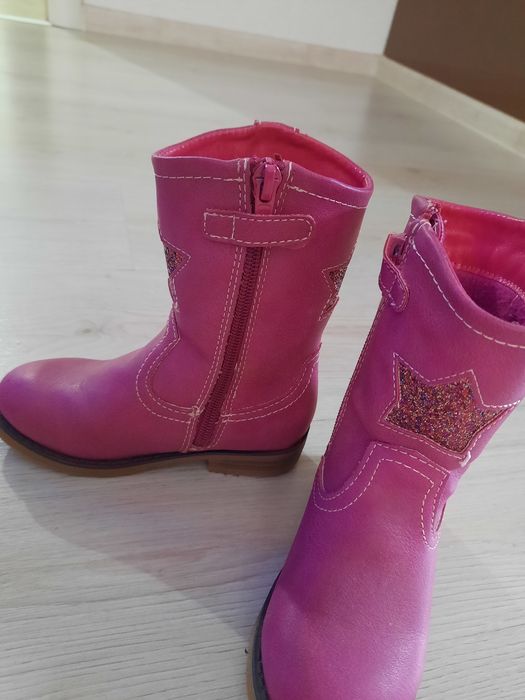 Естествена кожа ботушки 25 номер