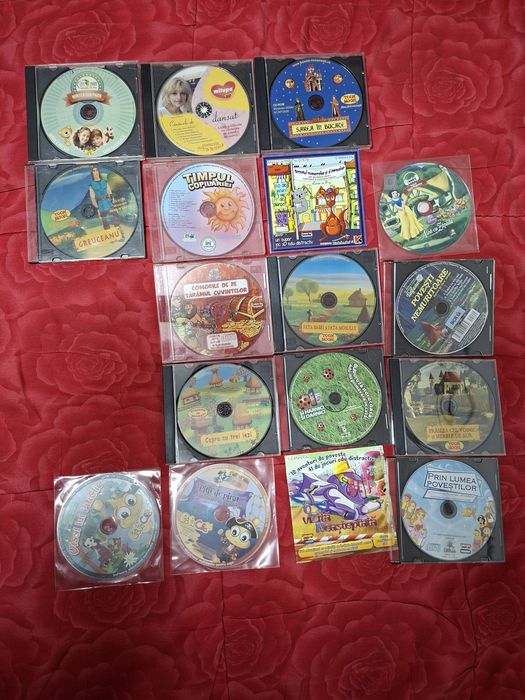 DVD originale cu povesti pt copii
