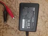 Încărcător cu clești pentru acumulatori mașinuțe electrice 6V