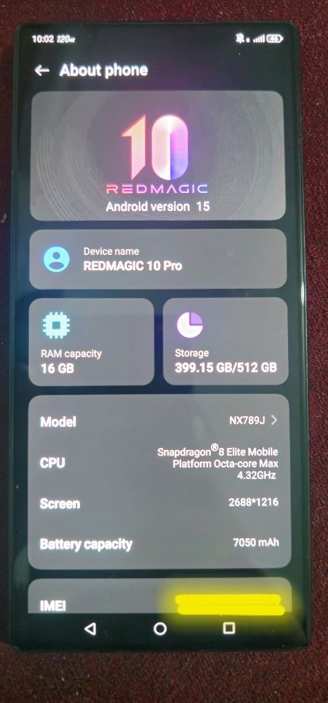 REDMAGIC 10 Pro 16/512