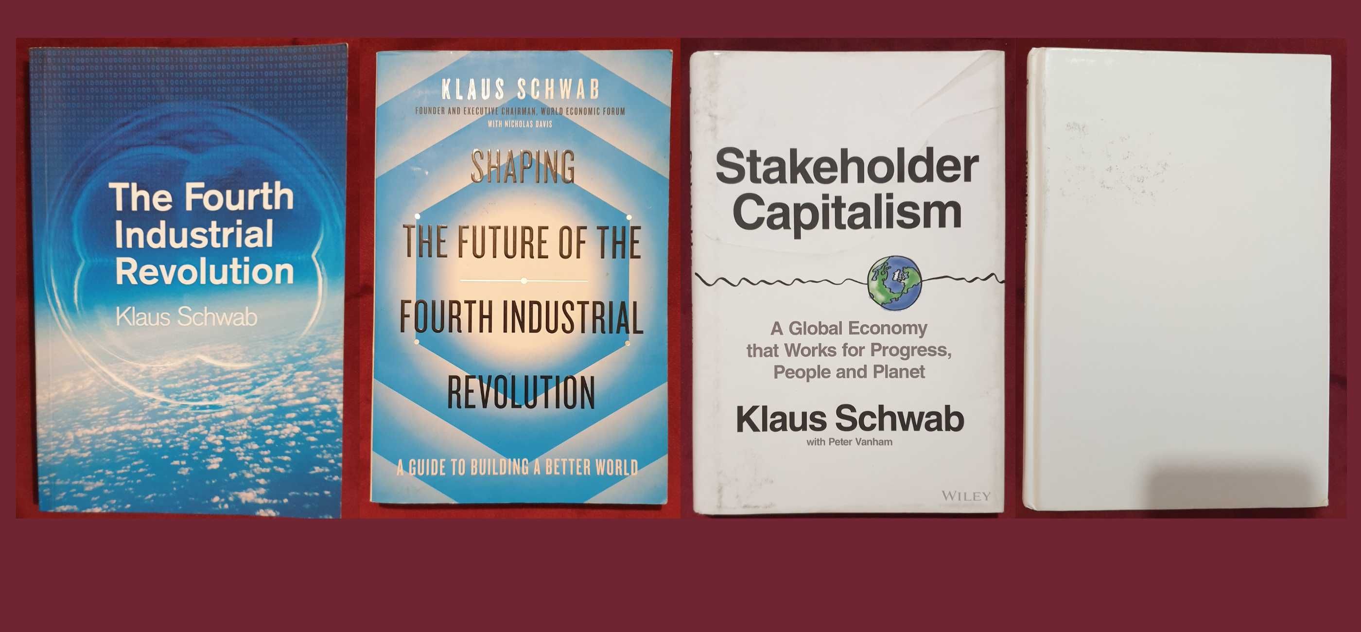 Klaus Schwab - Industrial Revolution, Stakeholder Capitalism [4 книги]