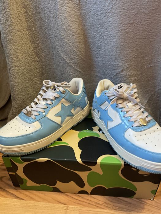 Adidasi Bape Sta Low Blue
