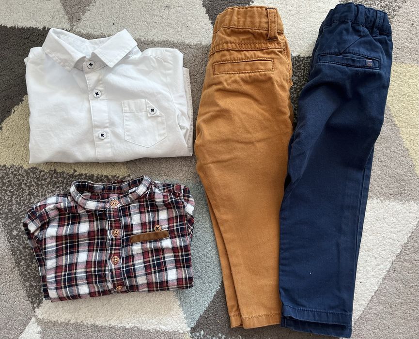 Лот ризки и панталонки 74 Original marines и Zara