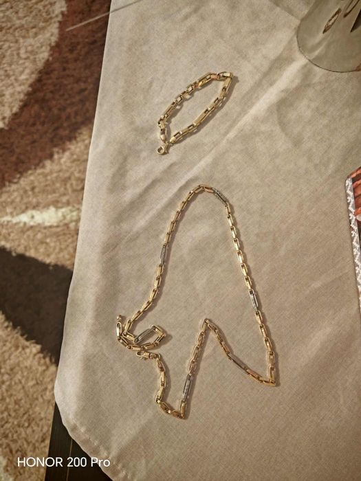 Lanț versace + brățară versace 390 gramul