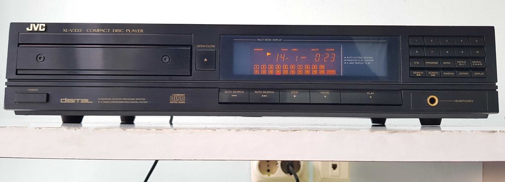 JVC XL V 333 CD player audio de top