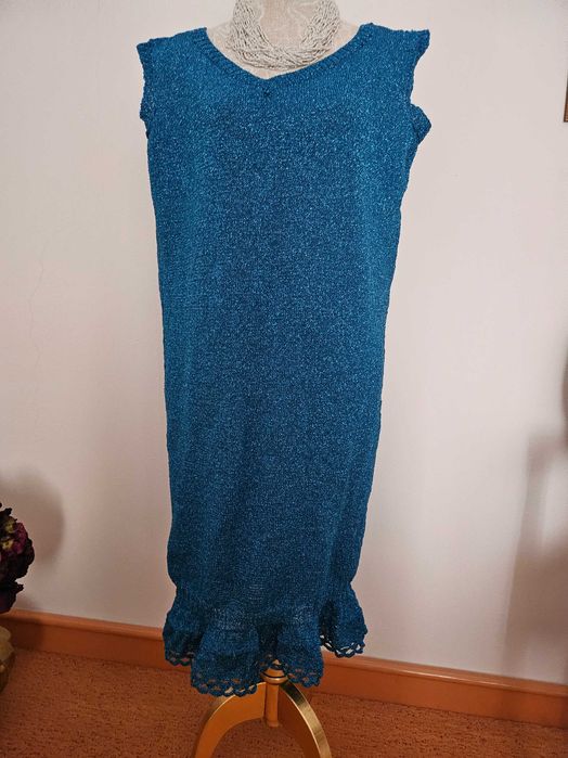 Rochie handmade din lurex
