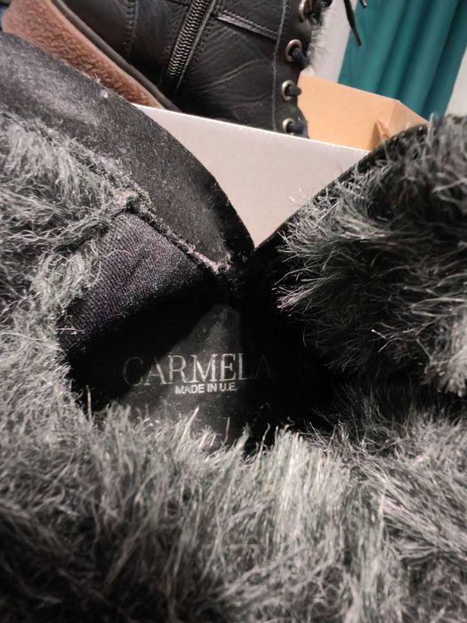 Боти Carmela  естествена кожа, 38 номер