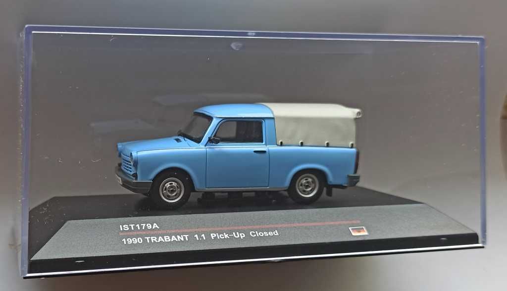 Macheta Trabant 1.1 Pick-Up cu prelata - IST 1/43