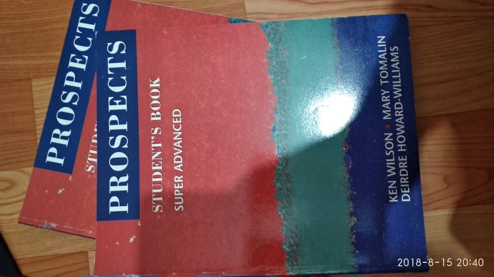 Книга обучающая на английском языке prospects beginner