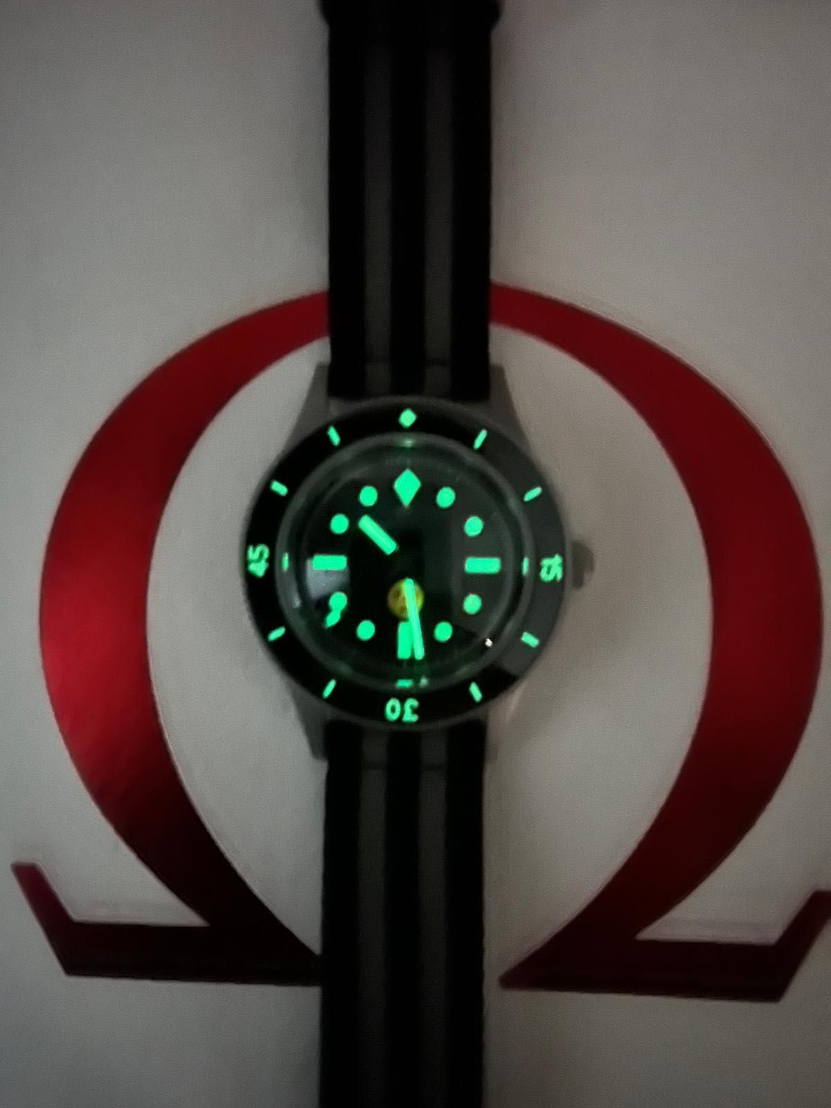 Ceas automatic diver, tip 50 Fathoms heritage, titan