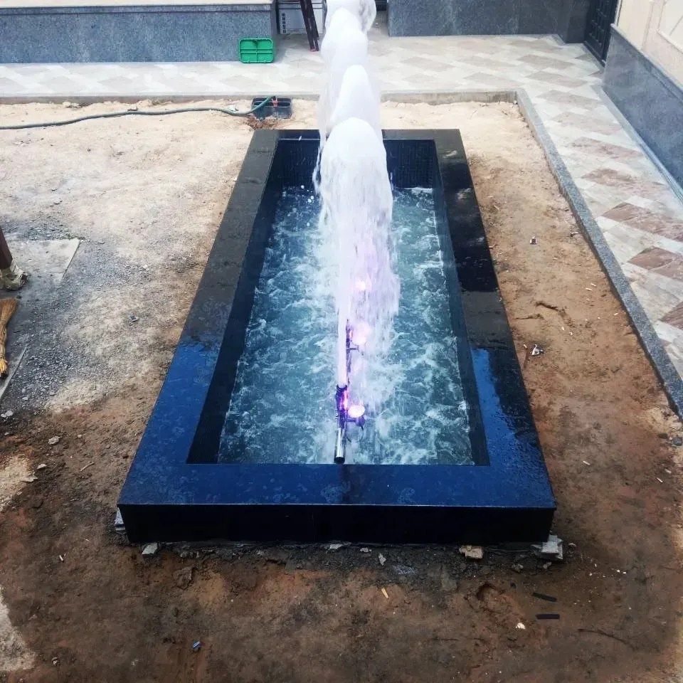 Строительство фонтан бассейн