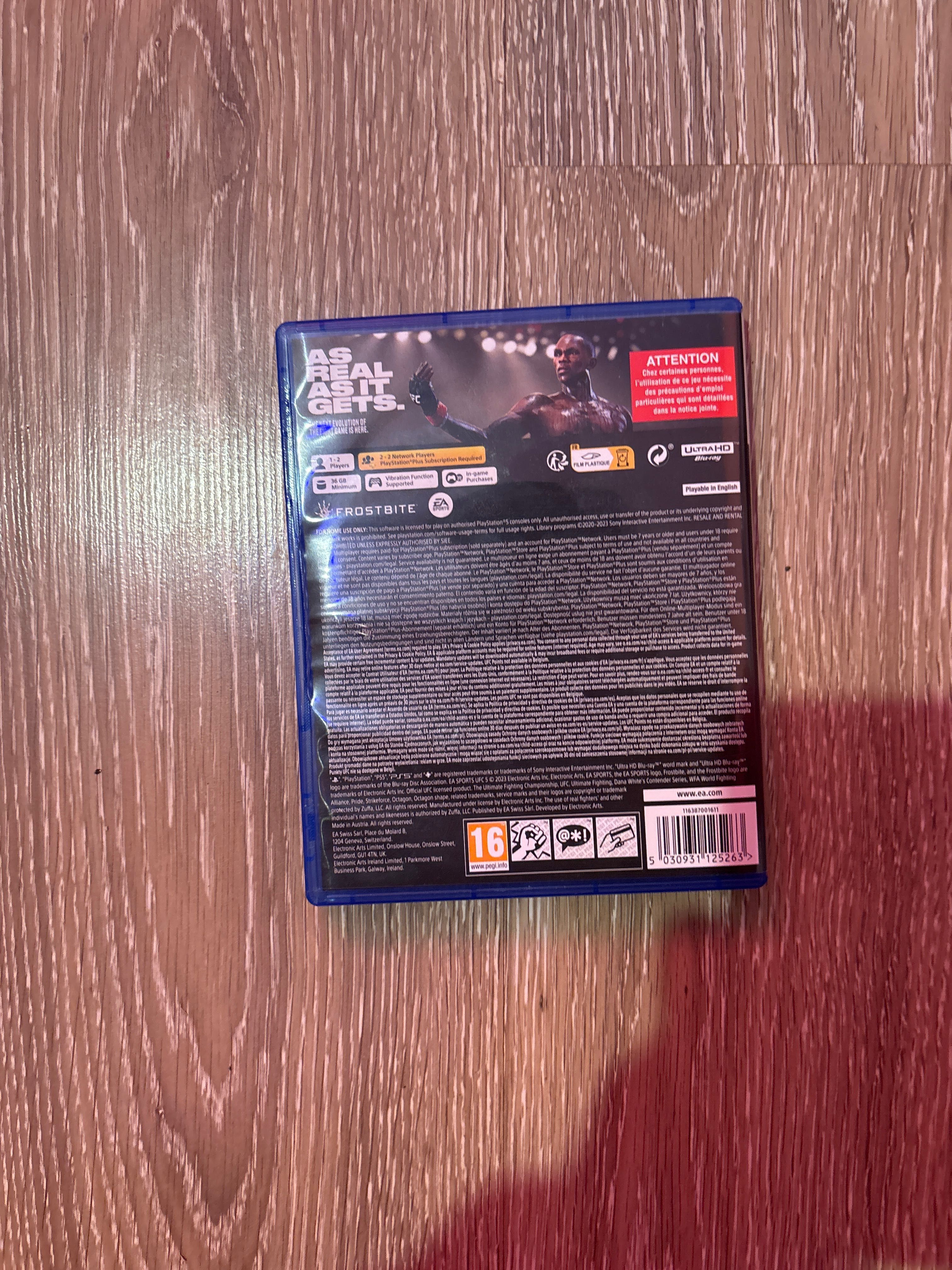 UFC 5 za PlayStation 5