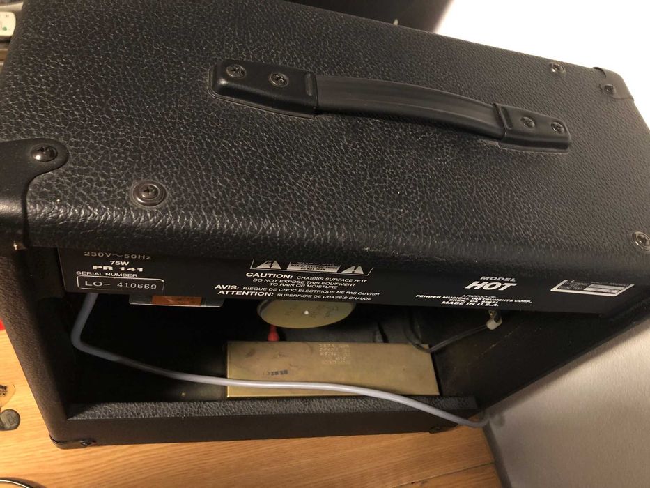 FENDER HOT PR 141 1x10 combo amp chitara 25 W Made In USA