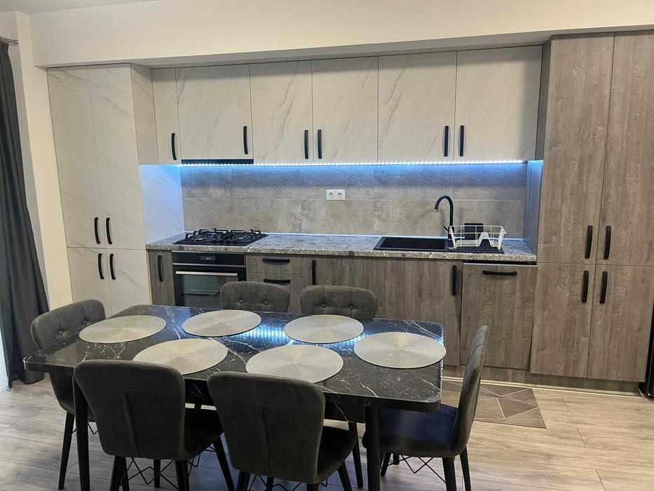 Apartament 2 camere, 48,5 mp, parcare subterana, str Cetatii, Floresti