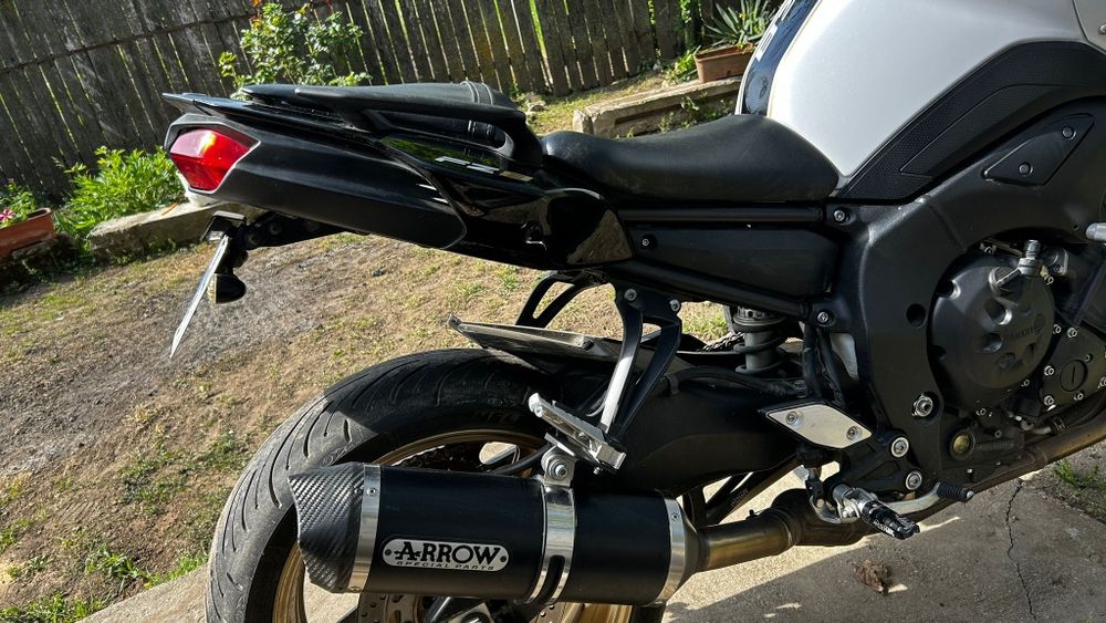 Yamaha FZ8 inmatriculata